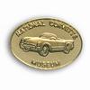 3D Die Struck Gold with sandblasting