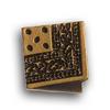 3D Die Struck Antique Gold